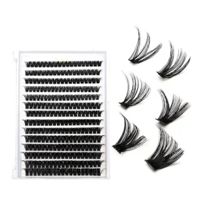 Cluster DIY Segmented Eyelashes Natural False Lash Clusters Extension 30P 40P 60P 80P Lashes