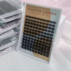 Cluster Eyelash D Curl Thin Band Natural Look Diy Lash Extensions Super Soft Segment Lash Cluster