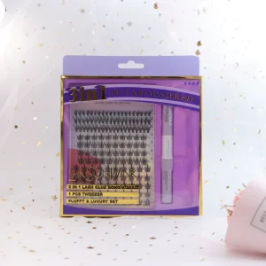Cluster Eyelash Diy Lash Extensions Kit Segment Lash Cluster Kit