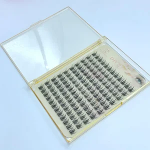 Cluster Eyelash Thin Band Natural Long Diy Lash Extensions Super Soft Segment Lash Cluster
