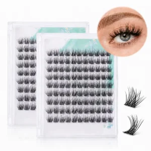 Cluster Eyelashes Custom Thin Eyelash Clusters Cluster Eyelash Extensions 10 13 mm Waterproof DIY Single Lash Clusters