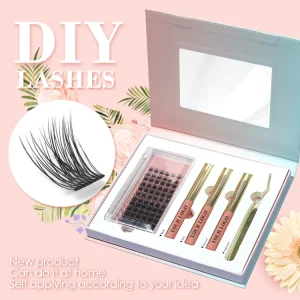 Cluster Eyelashes DIY Segmented Volume Natural Individual Lash Extensions