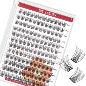 Cluster Eyelashes Kit Private Label DIY Segment Lashes Cluster High Quality Eye Lashes