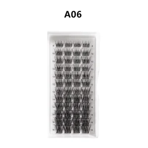 Cluster Eyelashes Thick Lash Clusters 3D Effect Segmented Diy Lash Extension