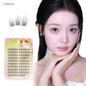 Cluster Eyelashes Three-Step Easy-to-Apply Lashes Fan Lash Clusters Single Cluster Eyelashes From Eyelash Factory