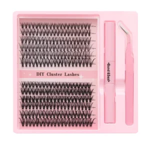 Cluster Lash Extensions Mixed Length Individual DIY Cluster Kit Volume Lash Fans