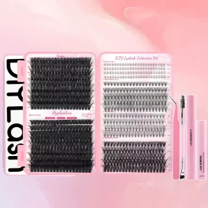Cluster Lashes 800 30 40 50 60 80 100d Individual Cluster Lashes Takma Kirpik Seti Eyelash Clusters Book