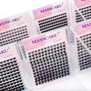 Cluster Lashes C D Curl DIY Eyelash Extension Lash Cluster Fluffy Volume Individual Natural False Eyelashes