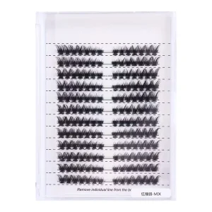 Cluster Lashes Diy Mink Individual Eyelash Extensions Private Label Cluster Eyelash