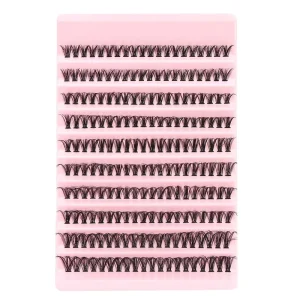 Cluster Lashes False Lashes Eyelash Extensions Custom logo Lash Extension Kit Spiky Cluster