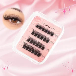 Cluster Lashes Individual Eyelashes Private Label DIY Segment Lashes Cluster Eyelashes Clusters Vendor