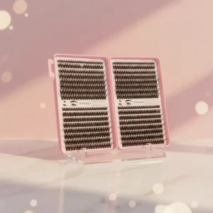 Cluster Lashes Mix Styles Mixed Length C D Curl Faux Mink Individual Segment Eyelash Clusters OEM ODM False Cluster Lashes