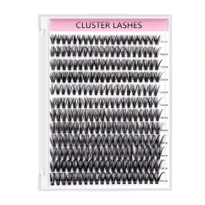 Cluster Lashes Nature Fluffy Private Label Segment Comfortable C D Curl Lash Clusters 30D 40D 50D lashes