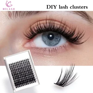 Cluster Lashes Pre Glued Cluster Lashes Last 1 Week Spike Lash Cluster