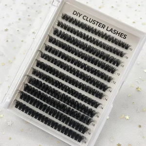 Cluster Lashes Private Label Lash Clusters Fluffy Faux Mink Clusters Lashes Spikes
