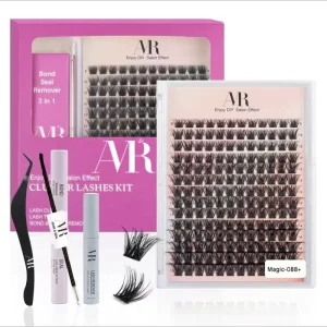 Cluster Lashes Segment C CC D DD Mix Curl Silk DIY Eyelash Extensions Kit DIY Eye Lash Cluster Eyelashes