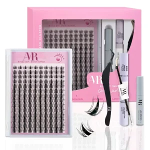 Cluster Lashes Segment Kit Invisible Band Fluffy Lashes Cluster Set Mega Cluster Lashes Segment Kit