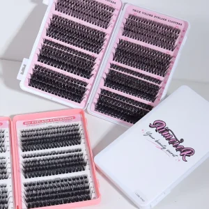 Clusters Lash Your Own Logo 50 100D Individual C D Curl 8 16mm False Segment Diy Cluster Lashes