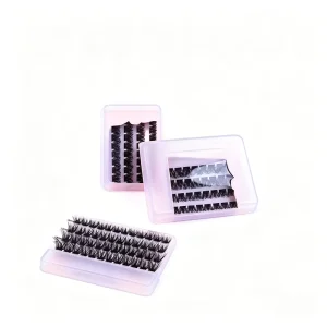 Clusters Mixed Size 9 15mm C D LC Curl Fluffy Volume Natural Daily Wear Beauty Makeup Set Cluster Eyelashes