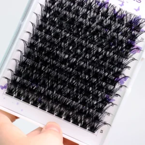 Clusters Vendor Cluster Lashes Faux Mink Individual Eyelashes Private Label DIY Segment Lashes Cluster Kit Eye Lashes