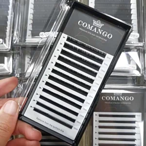CoMango Soft Individual Volume Eyelash Extension Light Weight Lashes Bottom Lashes Trays J B C Curl