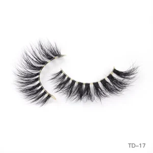 Colorful clear Band Blue Red White Plush Mink Lashes Christmas New Arrival Ball Box