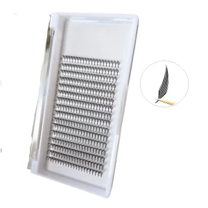 Comic Spire Lashes 240 Prepackaged Design No Need Sealant Manga Anime Soft Volume PBT Material Flat Base Machine Made Sharp Tip