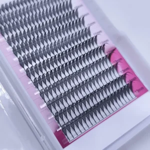 Comic Wings Eyelash Extension Feathered Premade Volume Fans Fluffy Soft 0.05mm Spire Lashes