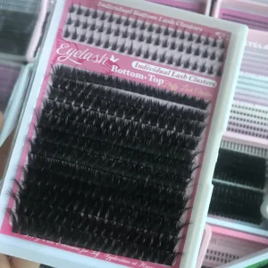 Compact Neat Segment Lashes Compact Structure Easy Glue Student Casual Daily Eye Beauty Stock