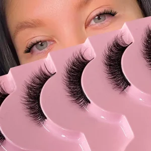 Corner Half Eyelashes Faux Mink Corner Lashes 15MM Half Lashes