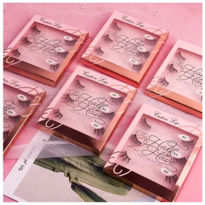 Corner Lashes Handmade 3D Strip Cornerlash Cherry Set Package Half Strip Silk Lash