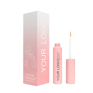 Cosmetic Extensions Bottle OEM Custom Label Safe Brush Beauty Eye Growth Serum Cils Eyelash Grower Lash Grow Without Oil