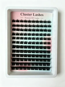 Cross border Manga Lash Clusters 30P 200P Cashmere D Curl 10 18mm DIY Eyelash Private Custom Logo