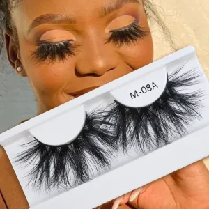 Cruelty Free 3D Real Mink Lashes Custom Logo 25mm 30mm Thick Dramatic Volume Fluffy Mink Eyelashes
