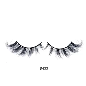 Cruelty Free Pestanas Postizas 3d 100% Siberian Mink Strip Eyelash Winged Full Strip Lashes 6-25MM Reusable Soft