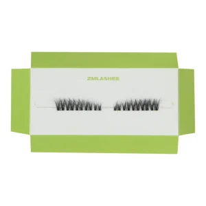 Cruelty Free Press on Lashes OEM Vendor Waterproof Self Adhesive Lash Supplier Fluffy Pre Glued Clusters Lashes Kit logo Design