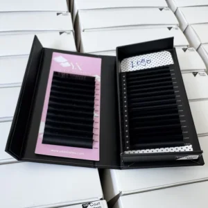 Cruelty free Neat Root Individual Lash Extensions Pointy Base Individual Lashes for Ethical Professional Eyelash Salon Pro