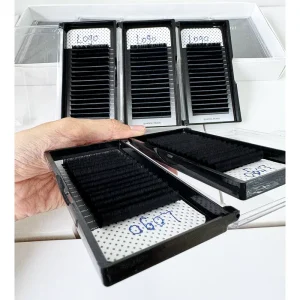 Cruelty-free Volume Lashes Matte Black Individual Lash Extensions for Ethical Professional Lash Salons