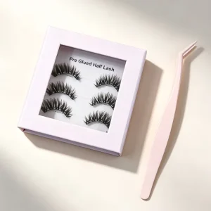 Curved Band Eye Lashes Pre-Glued Cluster Lashes Waterproof 100% Handmade 3-10 Day Wear CE CPSR ISO