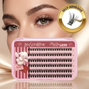 Custom DIY Cluster Eyelashes Pre glued Fluffy Segments Spike Handmade Private Label