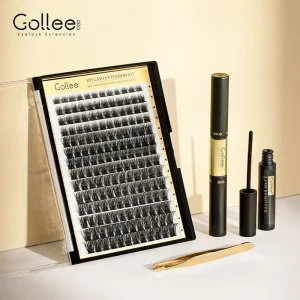 Custom DIY Cluster Fluffy Fan Eyelashes Individual Eye Lash Extension Kit Lash Cluster Kit Custom logo