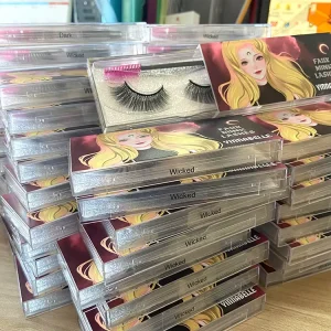 Custom Eyelash Box Manufacturer Eyelash Case Plastic Eyelash Boxes Packaging