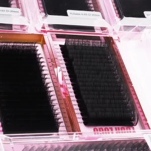 Custom Eyelash Extension Cashmere High Quality Fluffy Matte Black Soft Eyelash Extensions Velvet Lash Extensions