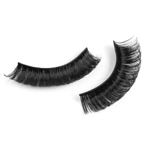 Custom Faux Lashes 3D Fluffy Mink Strip Lashes Thick Russian Volume Natural Soft Handmade False Eyelashes
