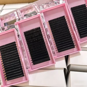Custom Faux Mink Velvet Eyelash Extension Trays