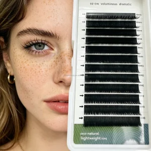 Custom Handmade Super Soft Lightweight False Eyelashes OEM ODM with 1000+ Styles and Custom Packaging for Makeup Studios