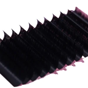 Custom Korean PBT MINK SILK Fiber Lashes Classic Volume Individual 0.05 0.07mm C D Curl Eyelash Extensions