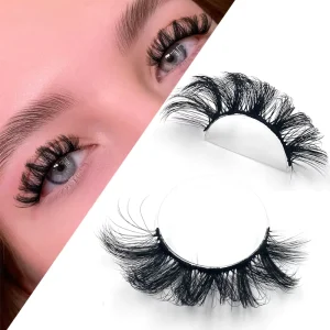 Custom Lash Box Full Strip Eyelash Natural Lashes Wispy Eyelashes Natural Look False Eyelashes