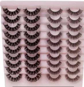 Custom Logo Cluster False Eyelashes in Wispy Cluster Lashes Eye Lash Clusters