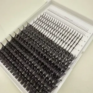 Custom Logo DIY Cluster Lashes Eyelash Extensions Private Label for Fluffy Natural Style Eye Lash Cluster